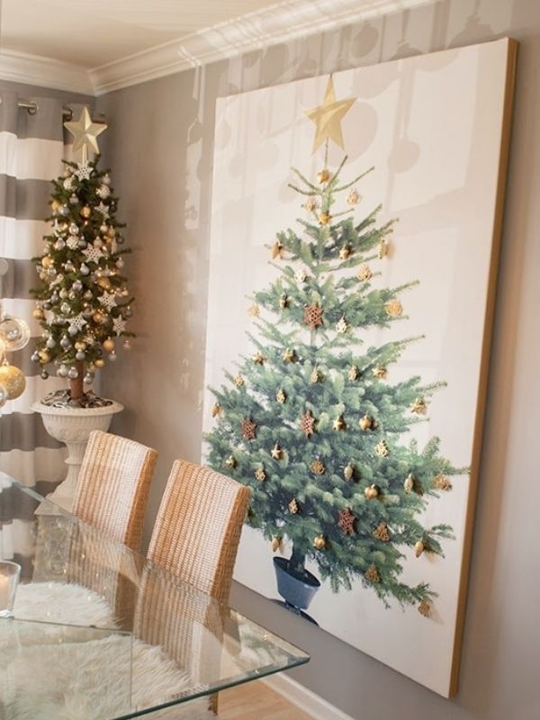 Ikea Margareta Christmas Tree Canvas