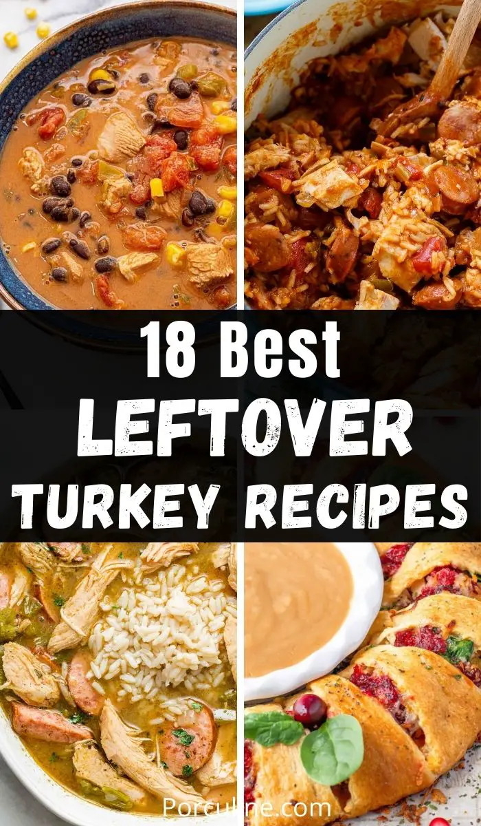 18 Best Leftover Turkey Recipes You Absolutely Will Love - Porculine