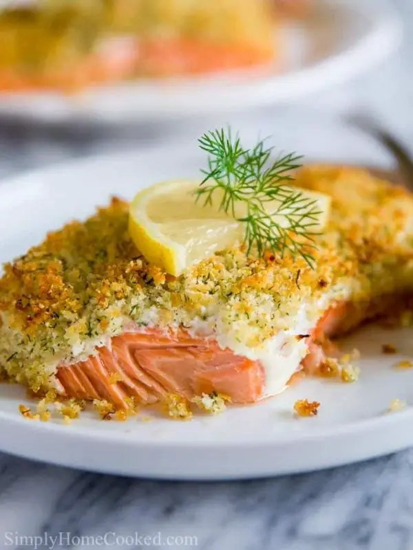 Panko Crusted Salmon