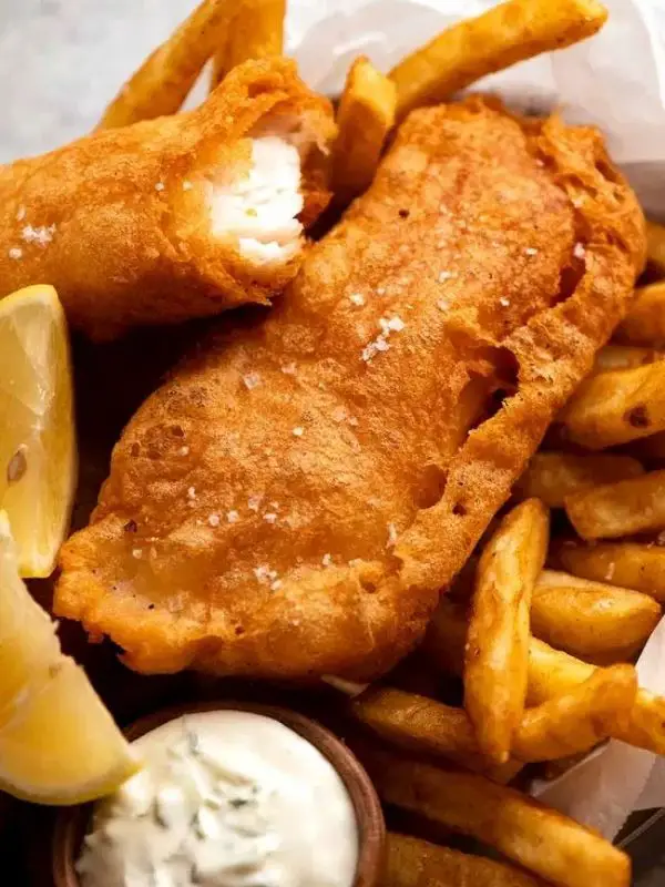 Crispy Beer Battered Fish