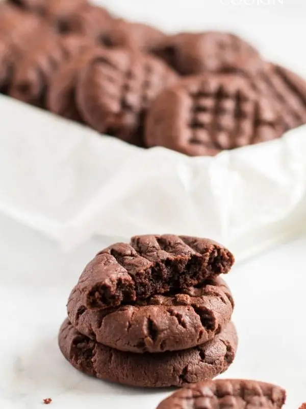 Chocolate Peanut Butter Cookies