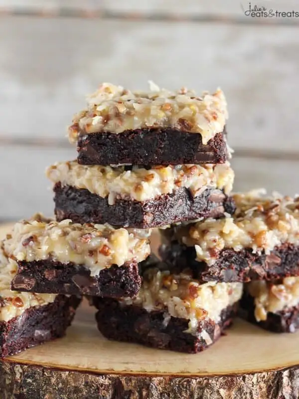 German Chocolate Brownies