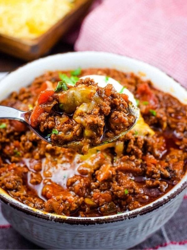 Low Carb Beef Chili