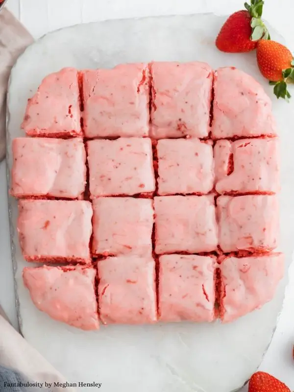 Strawberry Brownies