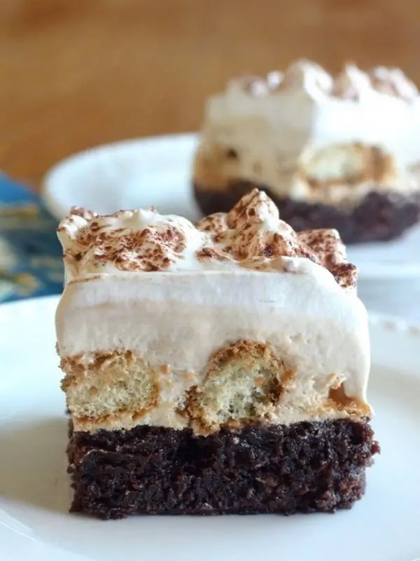 Tiramisu Brownies