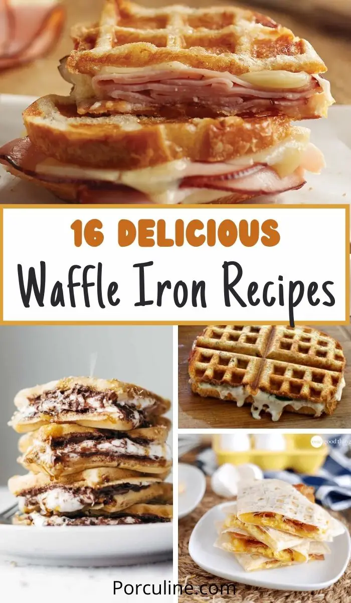 16 Crazy Waffle Iron Recipes You Need To Try - Porculine
