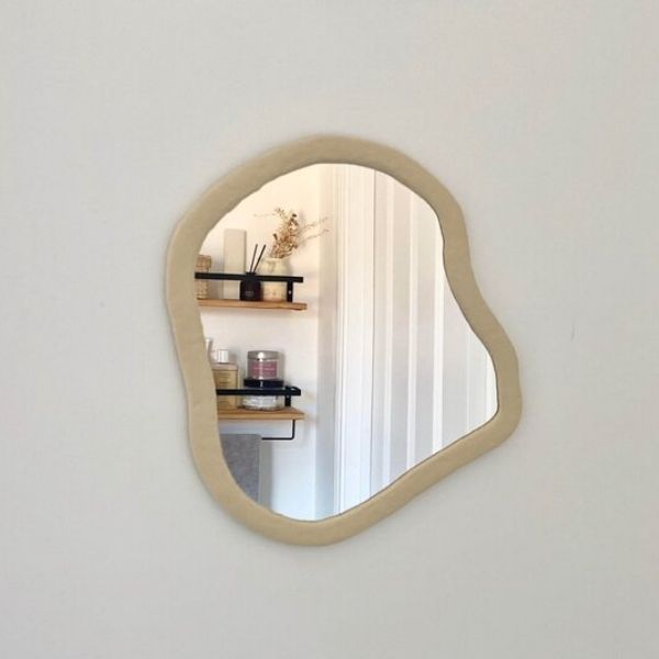 DIY Ikea Organic Mirror Hack