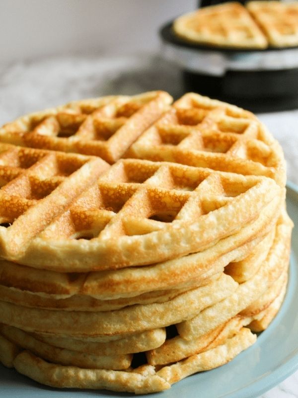 Fluffy Low Carb Waffles