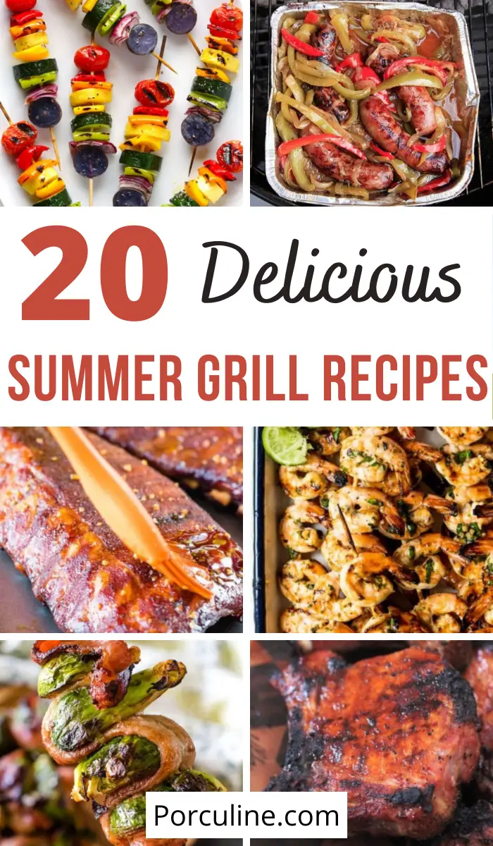 20 Best Grilling Recipes for Summer or Any Season - Porculine