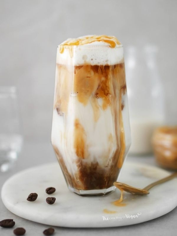 Homemade Caramel Iced Latte