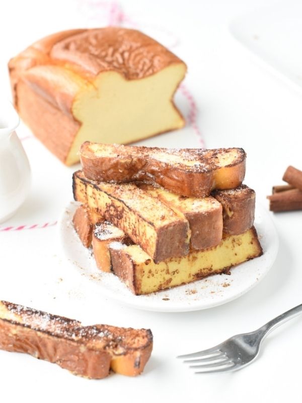 Keto French Toasts with Egg Loaf