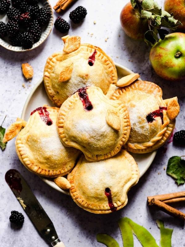 Spiced Apple and Blackberry Hand Pies