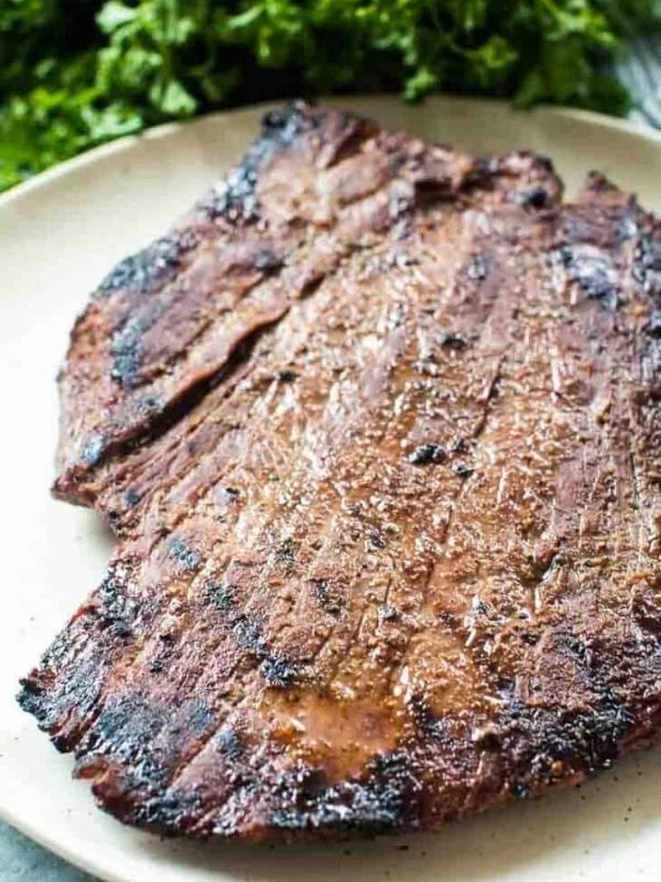 Marinated Smoked Flank Steak