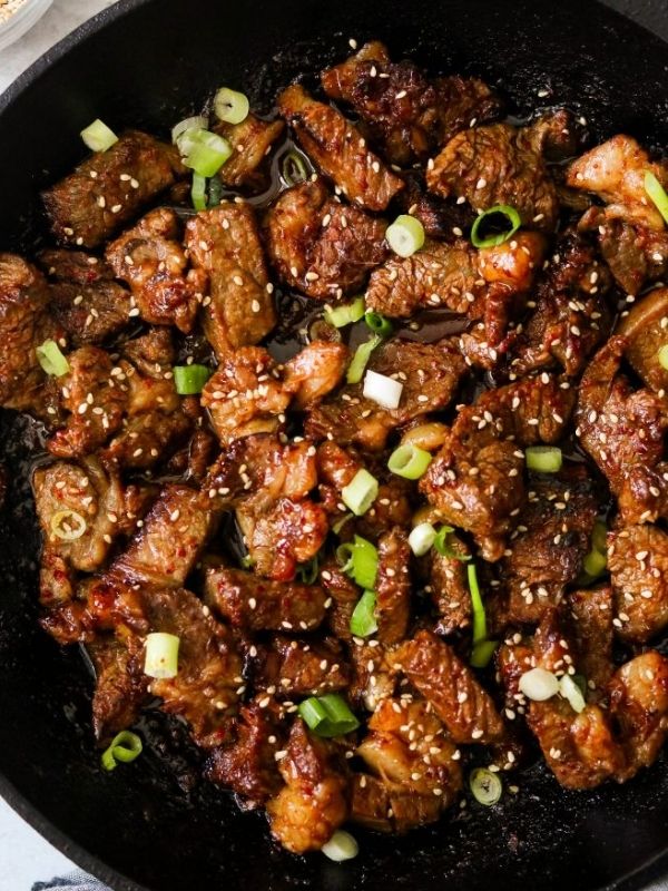 Paleo & Whole30 Korean Steak Bites