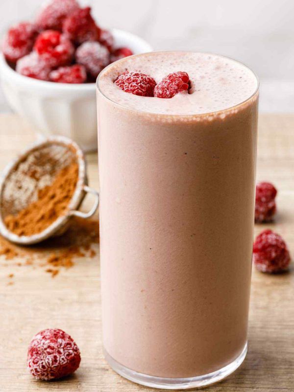Raspberry Chocolate Keto Protein Shake