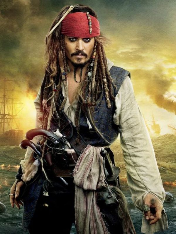 Captain Jack Sparrow from Pirates of the Carribean