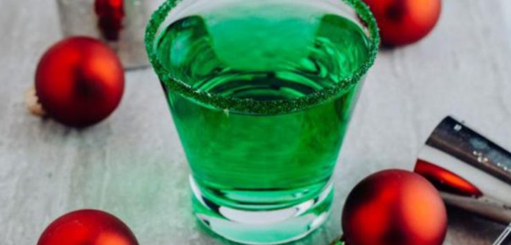 Festive Green Christmas Drinks