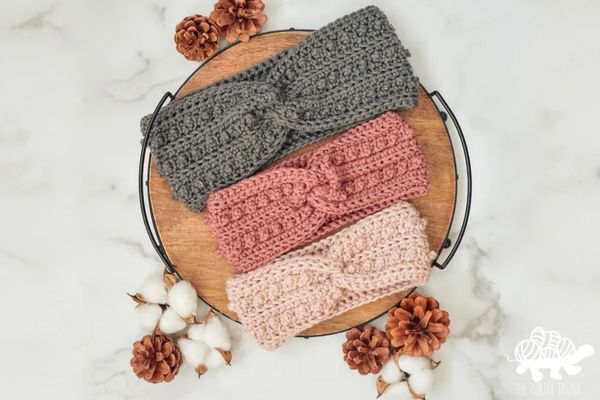 Picot Headband Crochet Pattern