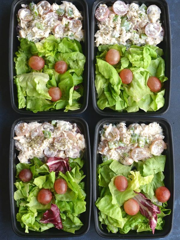 Meal Prep High Protein Chicken Salad