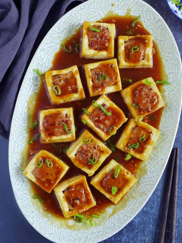Hakka Style Stuffed Tofu