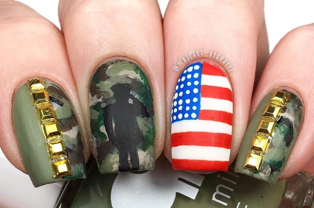 Red, White, and Blue Nail Designs for Memorial Day - wide 5