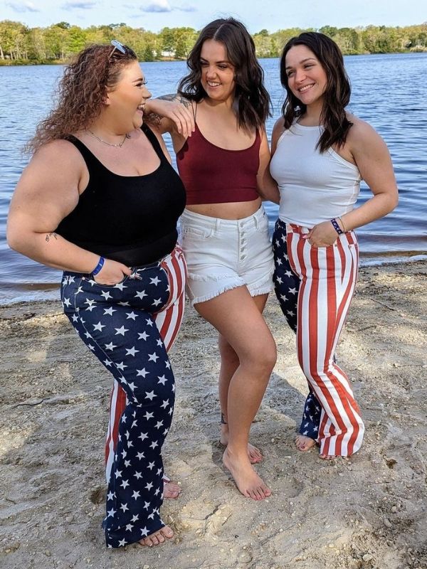 Patriotic Jeans for the 4th of July