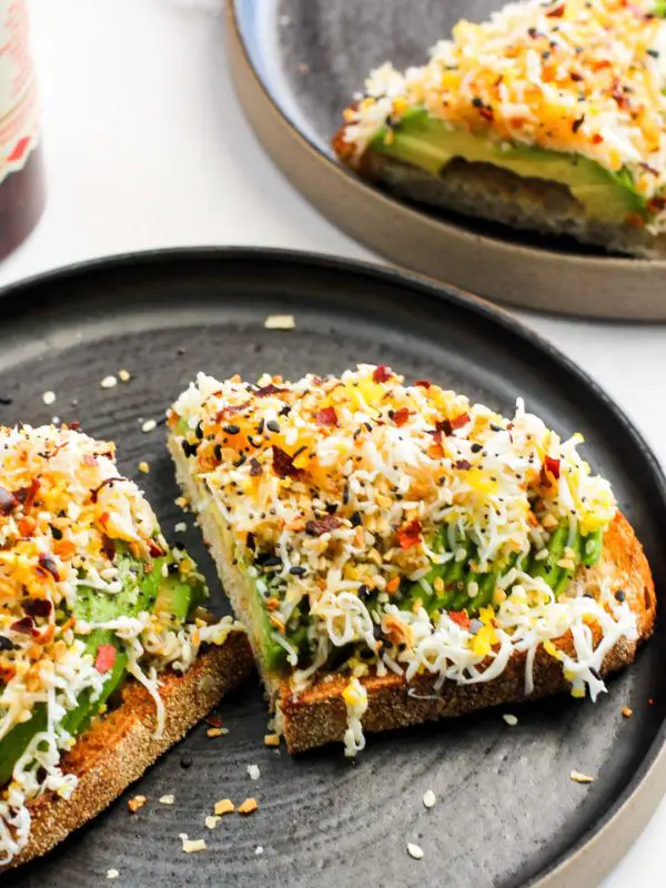 Grated Egg Avocado Toast