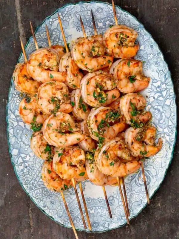 Meditteranean Shrimp Kabobs