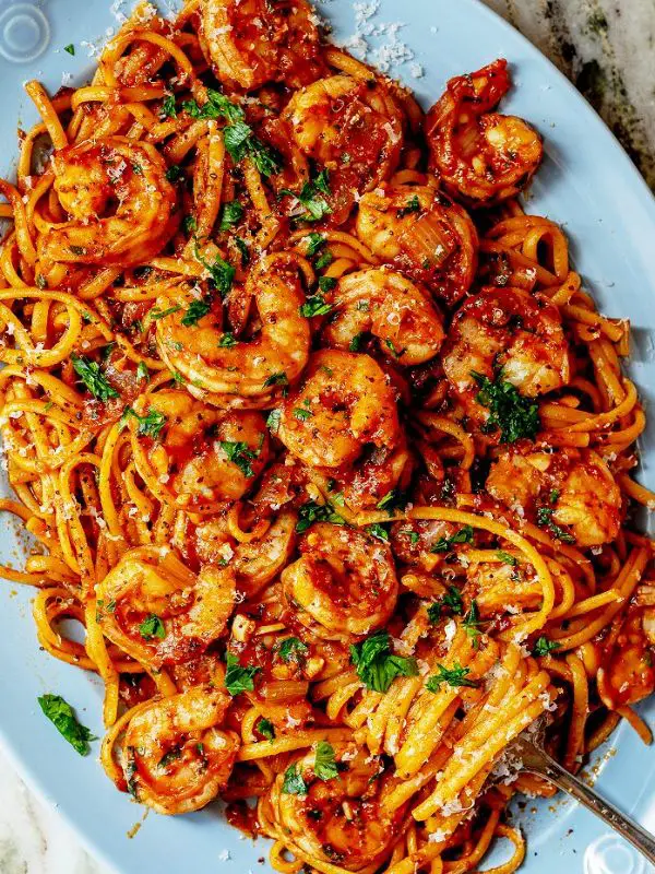 Shrimp Linguine