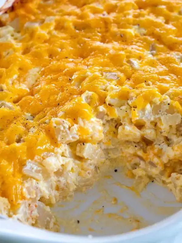 Cheesy Hashbrown Potato Casserole