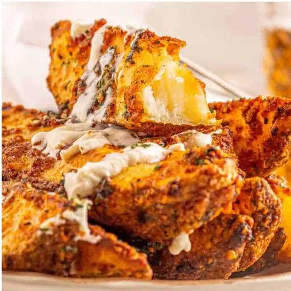 Seasoned Baked Potato Wedges